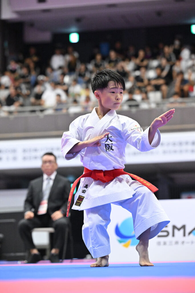 5年生男子形優勝者_髙田 宗汰（大阪府）選手