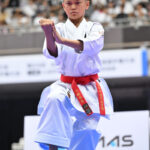 6年生男子形優勝者_ 小林 蒼昊（東京都）選手