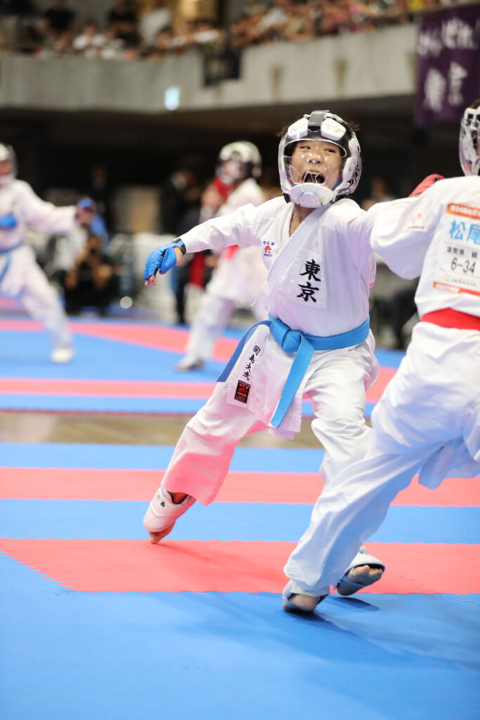 6年生男子組手優勝者_岡島 大虎（東京都）選手