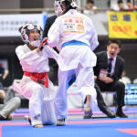 6年生女子組手優勝者_吉福 百葉（大阪府）選手