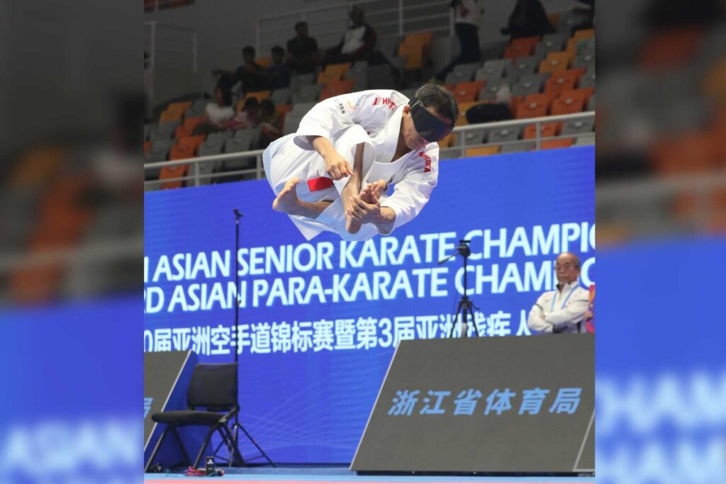 【速報！】パラ空手　日本選手同士の決勝！今井が金 アジア選手権２日目