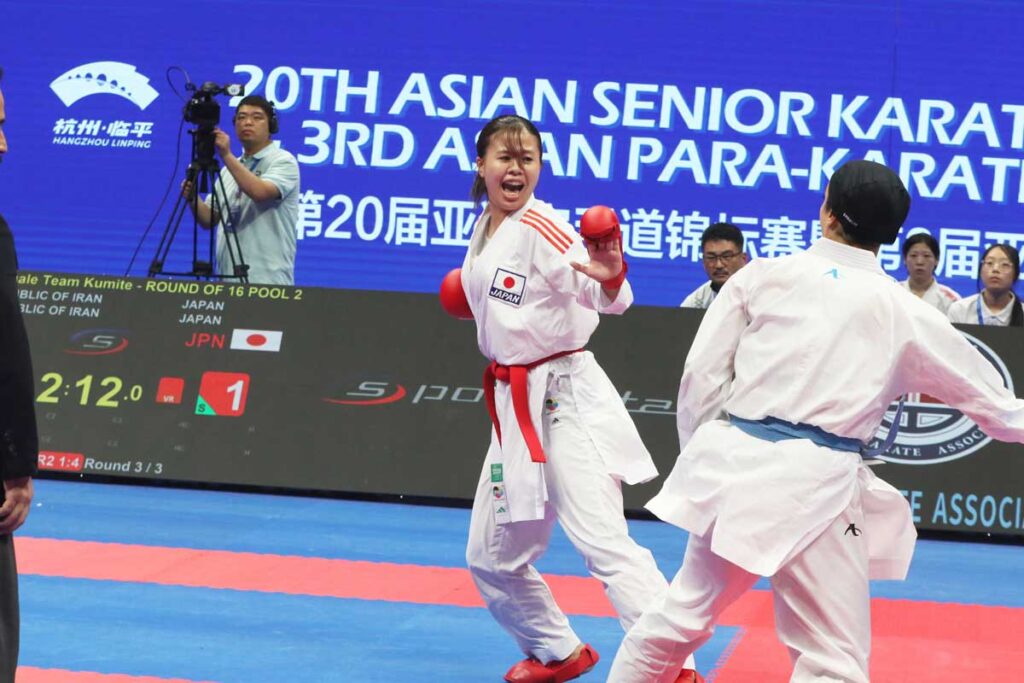 女子団体組手・日本チーム_AKF20240921