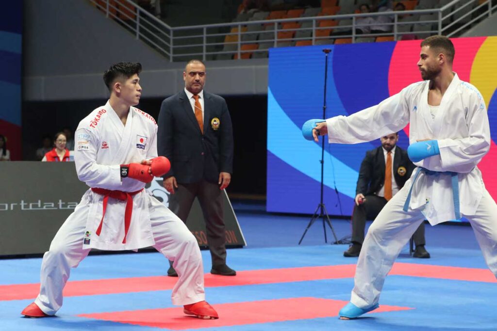 男子組手-84kg：嶋田力斗選手 _AKF20240922