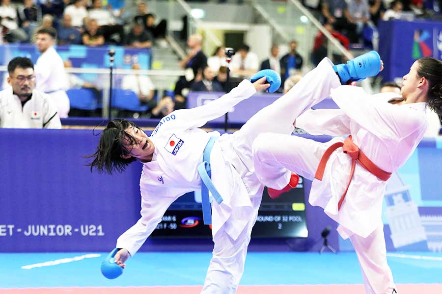 世界ジュニア2024_U21女子組手-50kg：石原水晶選手