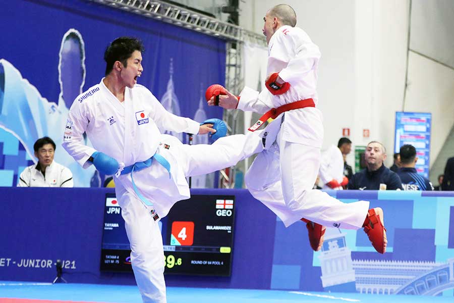 世界ジュニア2024_U21男子組手-75kg：田山連太郎選手