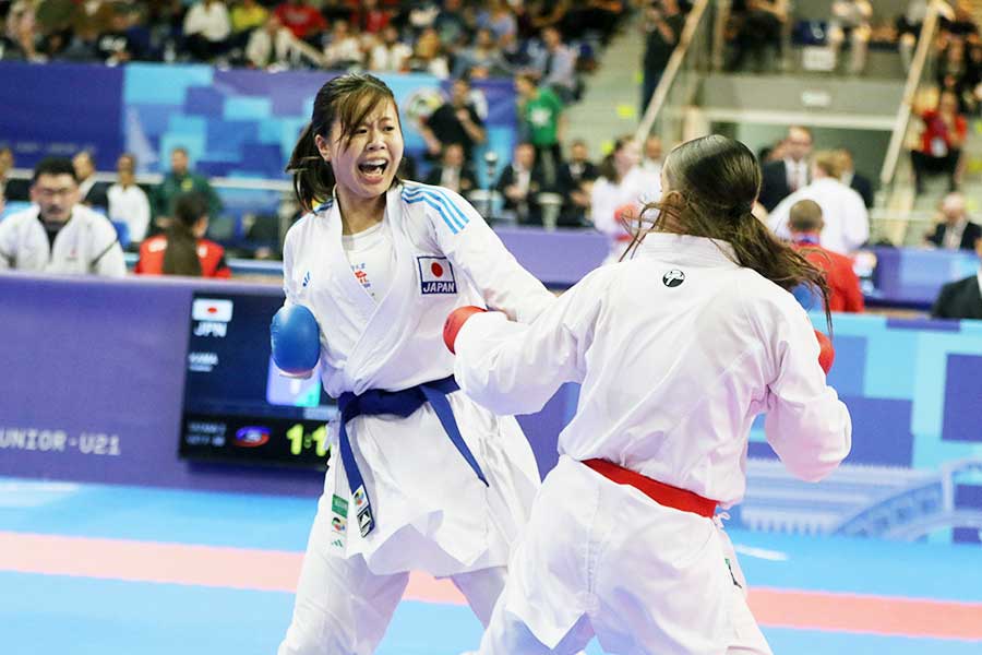 世界ジュニア2024_U21女子組手-68kg：釜つばさ選手