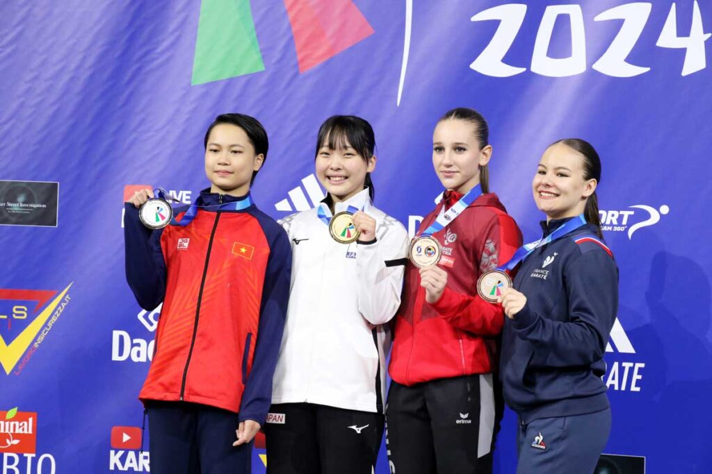 世界ジュニア2024_カデット女子個人形：伊藤わかな選手