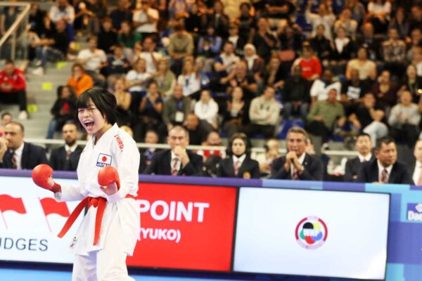 世界ジュニア2024_カデット女子組手-47kg：小田倫稟選手