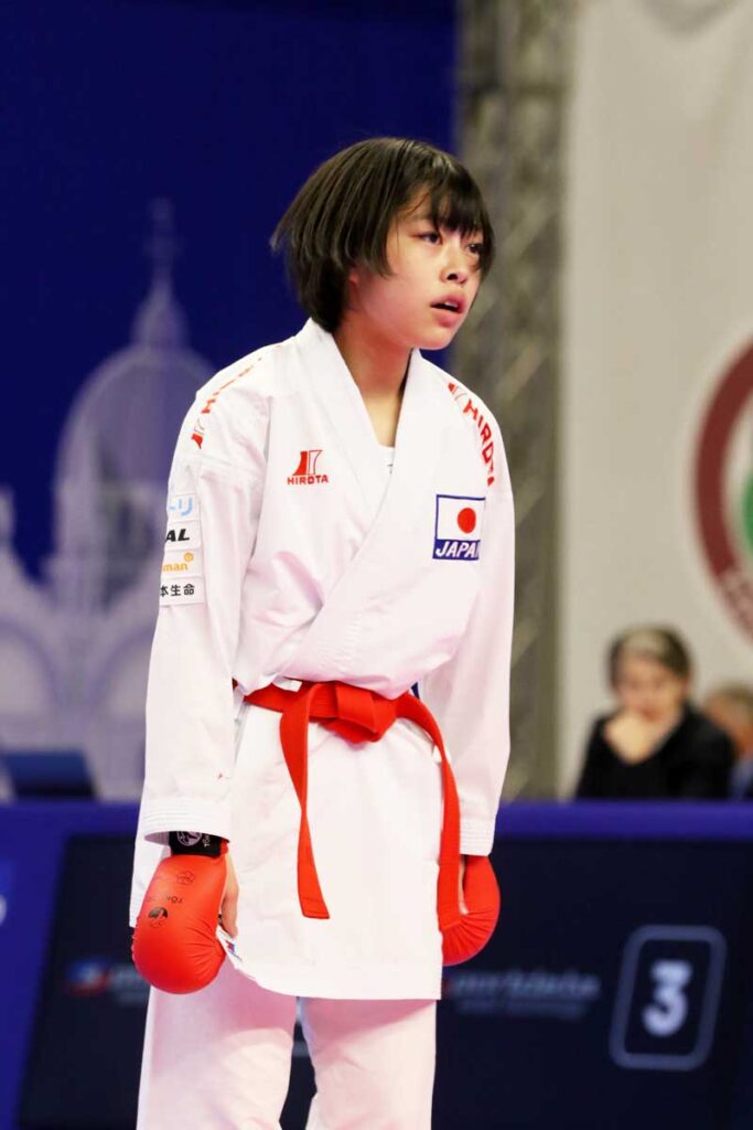 世界ジュニア2024_カデット女子組手-47kg：小田倫稟選手