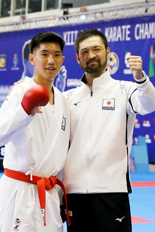 世界ジュニア2024_カデット男子組手+70kg：千葉嵐史選手