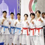 世界ジュニア2024_ジュニア男子団体形：田井滉泰選手、古瀬葉琉選手、奥村宗司選手