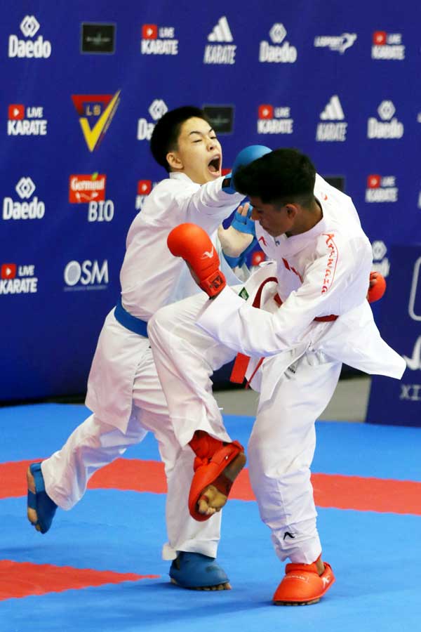 世界ジュニア2024_ジュニア男子組手-68kg：柚木智尋選手