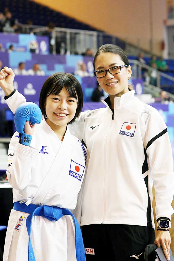 世界ジュニア2024_カデット女子組手-47kg：小田倫稟選手