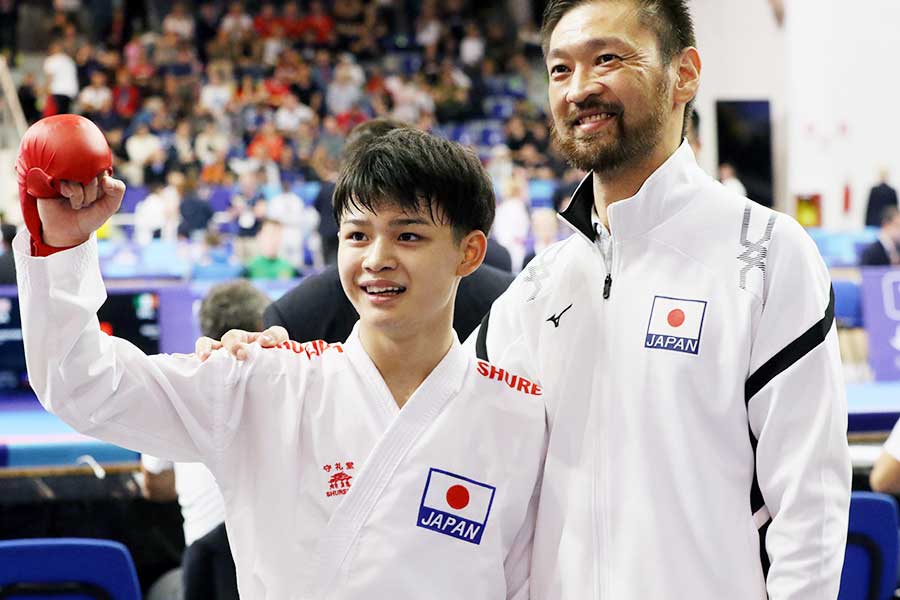 世界ジュニア2024_カデット男子組手-57kg：矢倉駕武選手