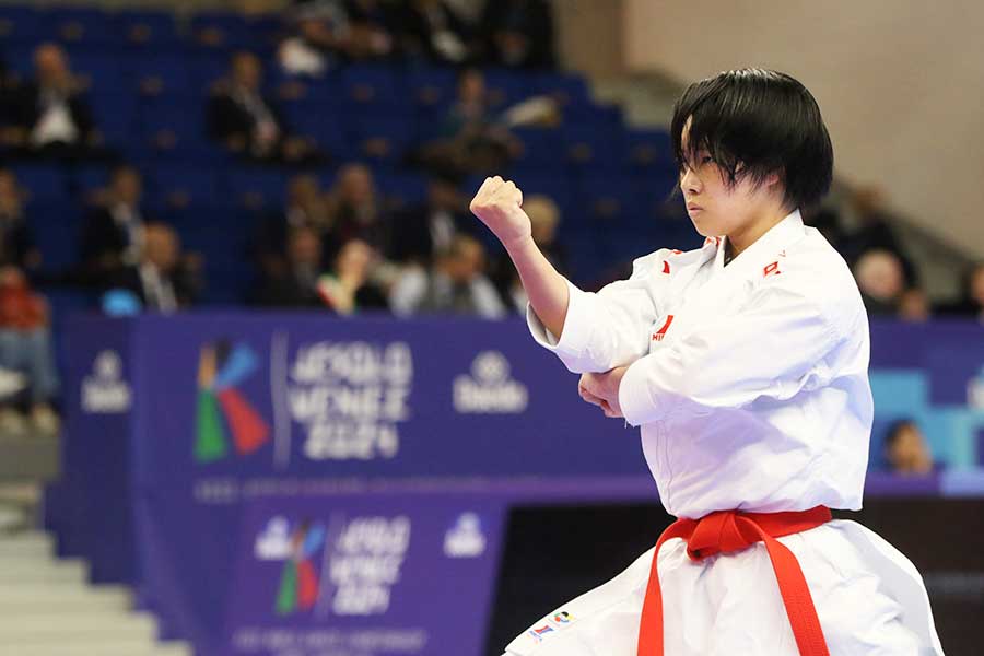 世界ジュニア2024_U21女子個人形：佐藤琴美選手