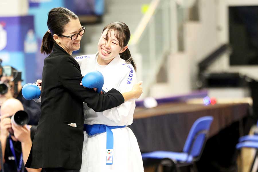 世界ジュニア2024_ジュニア女子組手-53kg：名取殊里亜選手