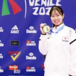 世界ジュニア2024_ジュニア女子組手-53kg：名取殊里亜選手