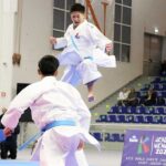 世界ジュニア2024_ジュニア男子団体形：田井滉泰選手、古瀬葉琉選手、奥村宗司選手