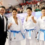 世界ジュニア2024_ジュニア男子団体形：田井滉泰選手、古瀬葉琉選手、奥村宗司選手