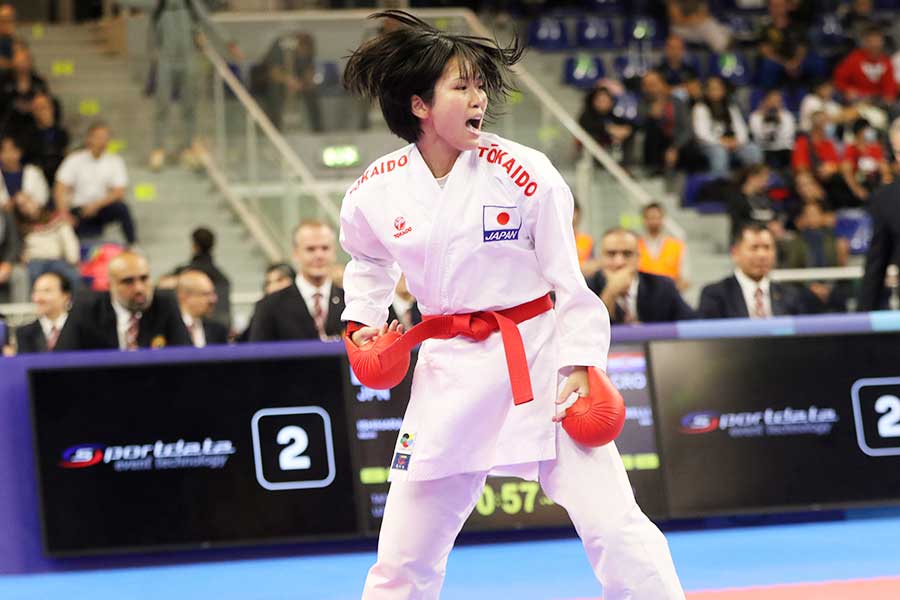 世界ジュニア2024_U21女子組手-50kg：石原水晶選手