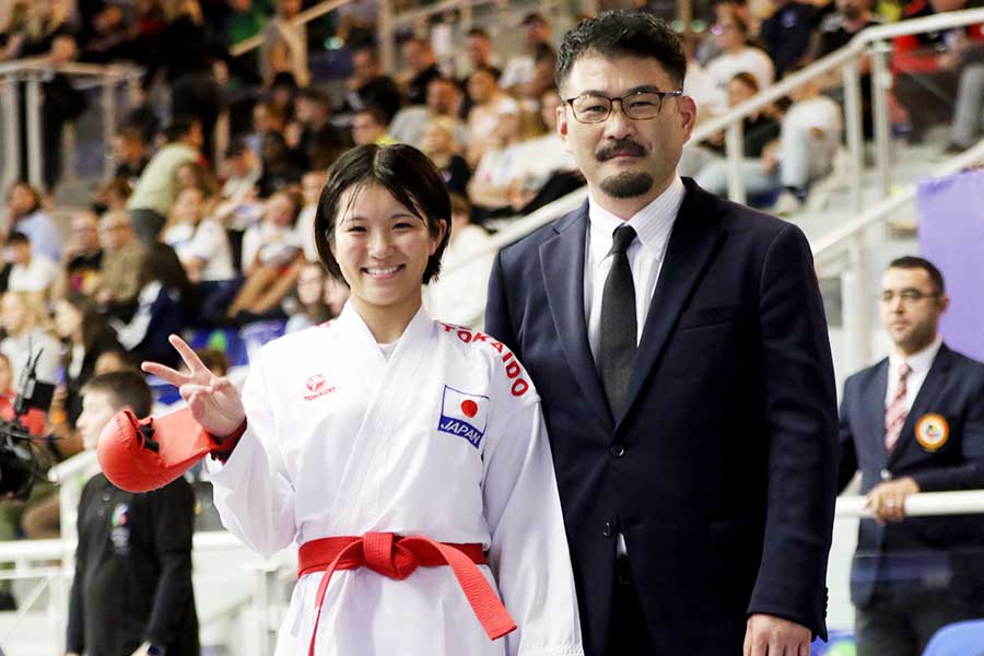 世界ジュニア2024_U21女子組手-50kg：石原水晶選手