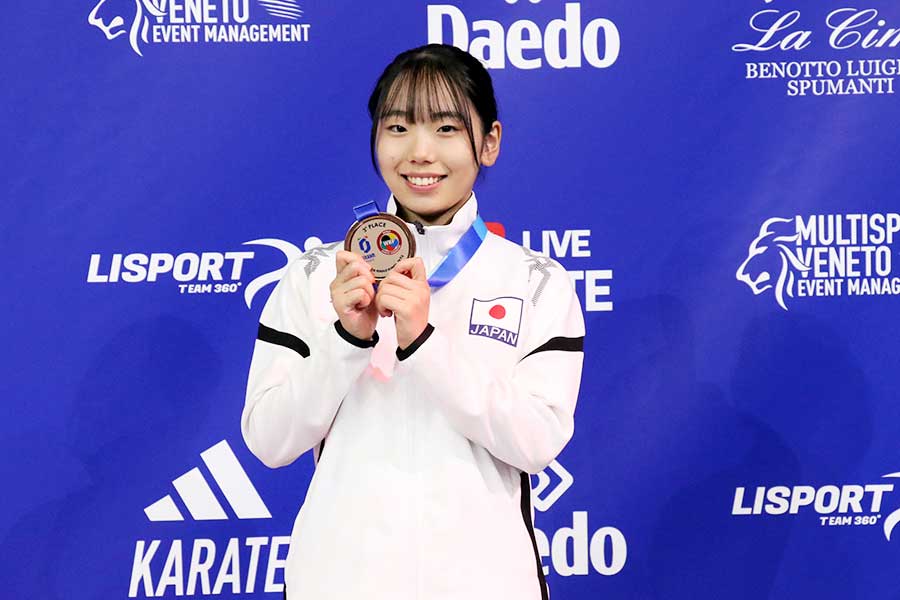 世界ジュニア2024_ジュニア女子組手-48kg：内田智菜選手