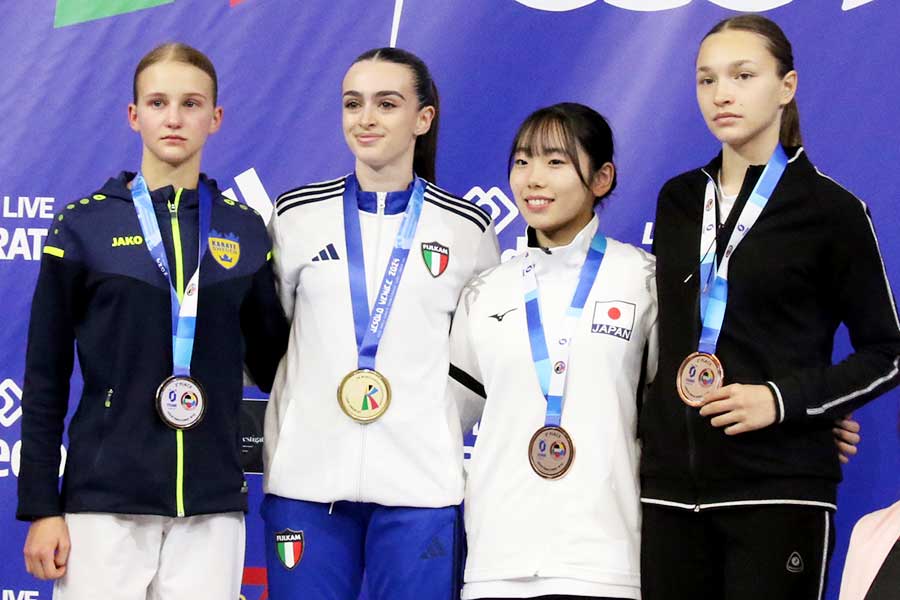 世界ジュニア2024_ジュニア女子組手-48kg：内田智菜選手