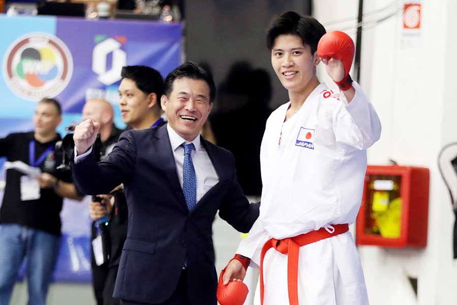 世界ジュニア2024_U21男子組手-84kg：阿部遥佑選手