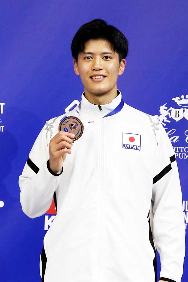 世界ジュニア2024_U21男子組手-84kg：阿部遥佑選手