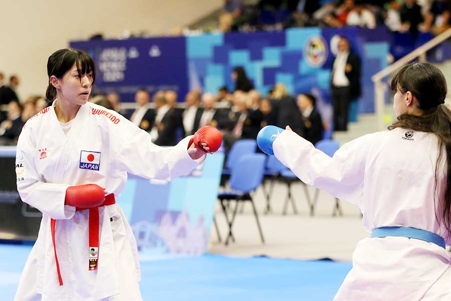 世界ジュニア2024_ジュニア女子組手-59kg：稲田直選手