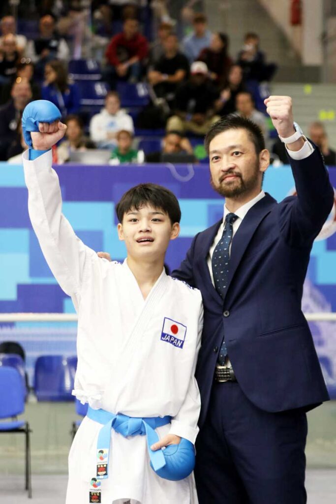 世界ジュニア2024_カデット男子組手-57kg：矢倉駕武選手