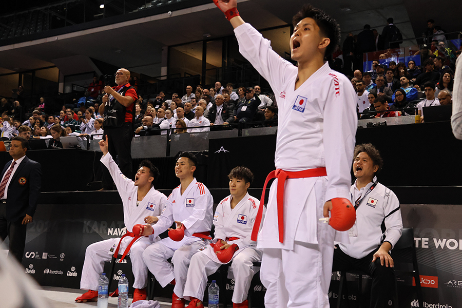 【Ｗ杯】男子組手