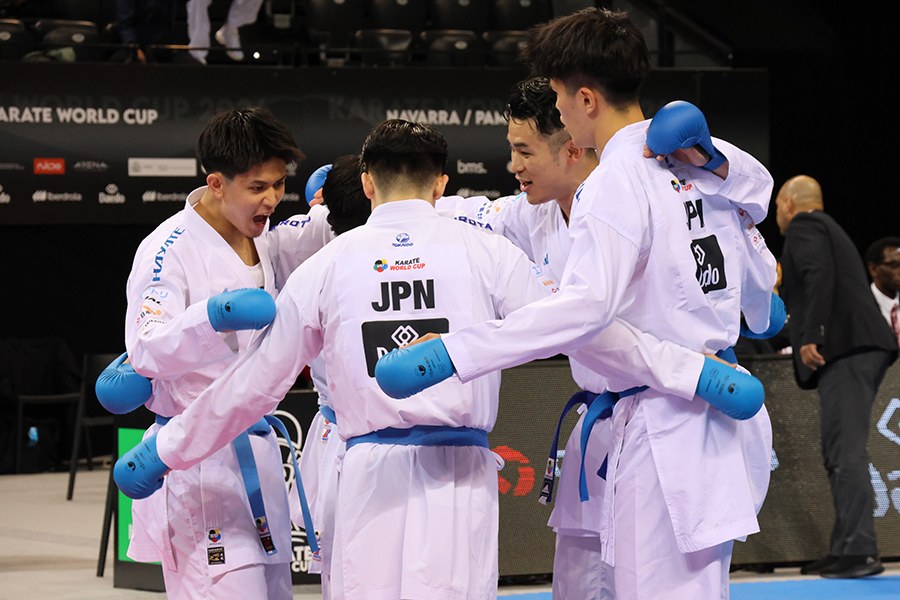 【Ｗ杯】男子組手