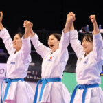 【大喝采！】女子団体形・日本優勝！圧巻の演武に会場大拍手！