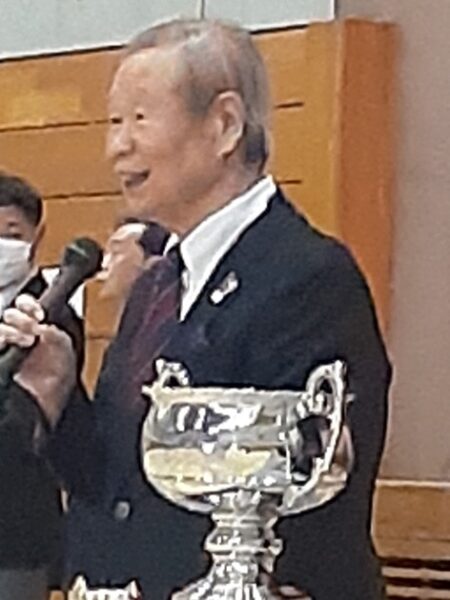 松波誠大会名誉会長の挨拶